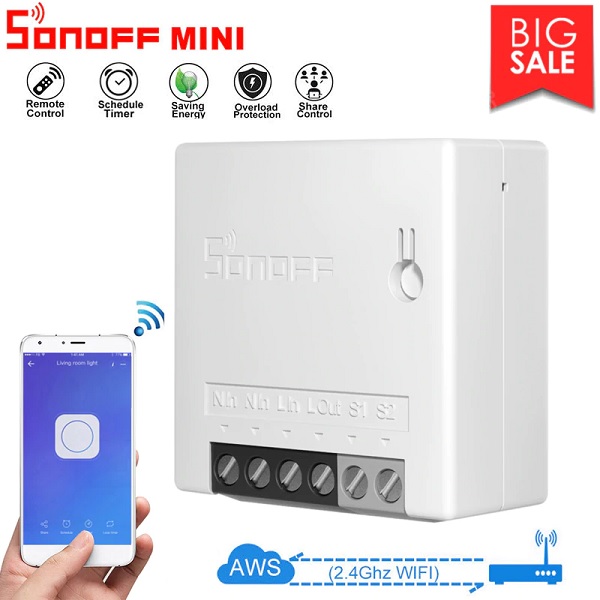 Interruttore WiFi MINI 1 Canale 230V
